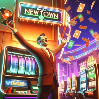 NTC33 Newtown Casino user interface showcasing thrilling slot games