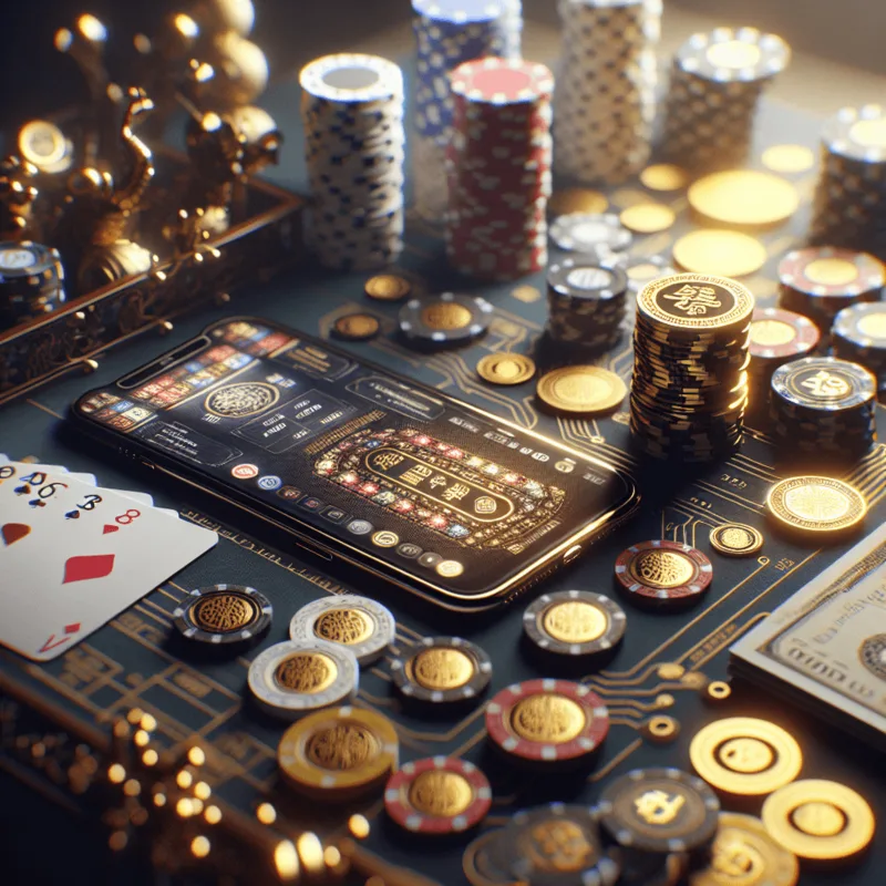Pai Gow Poker table setup - Playing online
