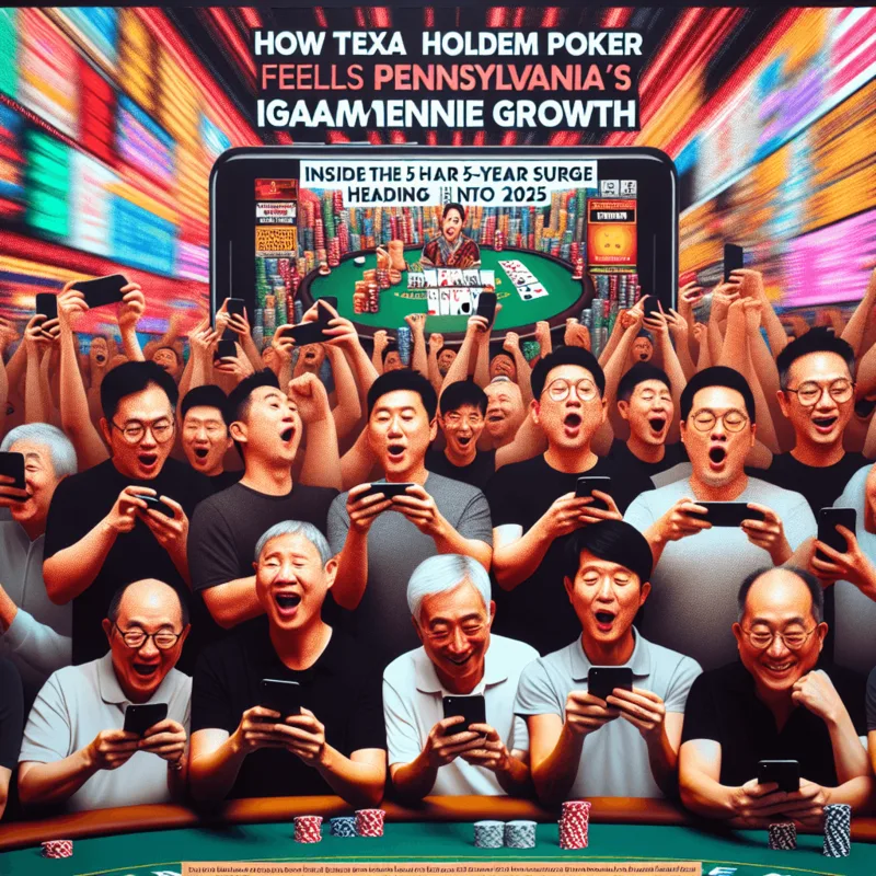 How Texas Hold’em Poker Fuels Pennsylvania’s iGaming Revenue Growth: Inside the 5-Year Surge Heading into 2025